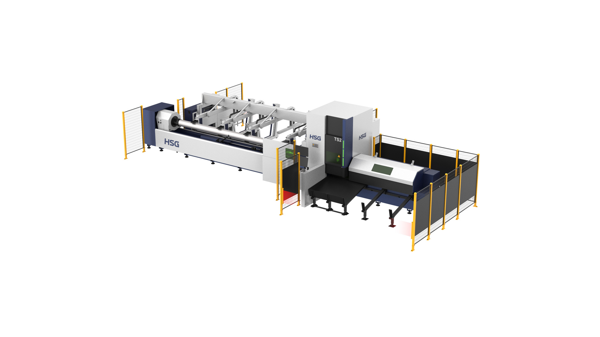 rørlaserskjærer for rør og profiler